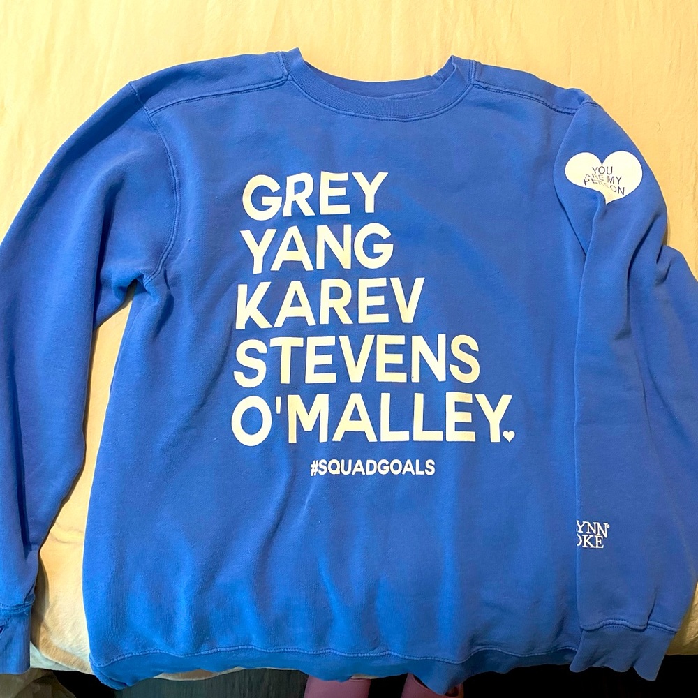 Greys Anatomy pullover